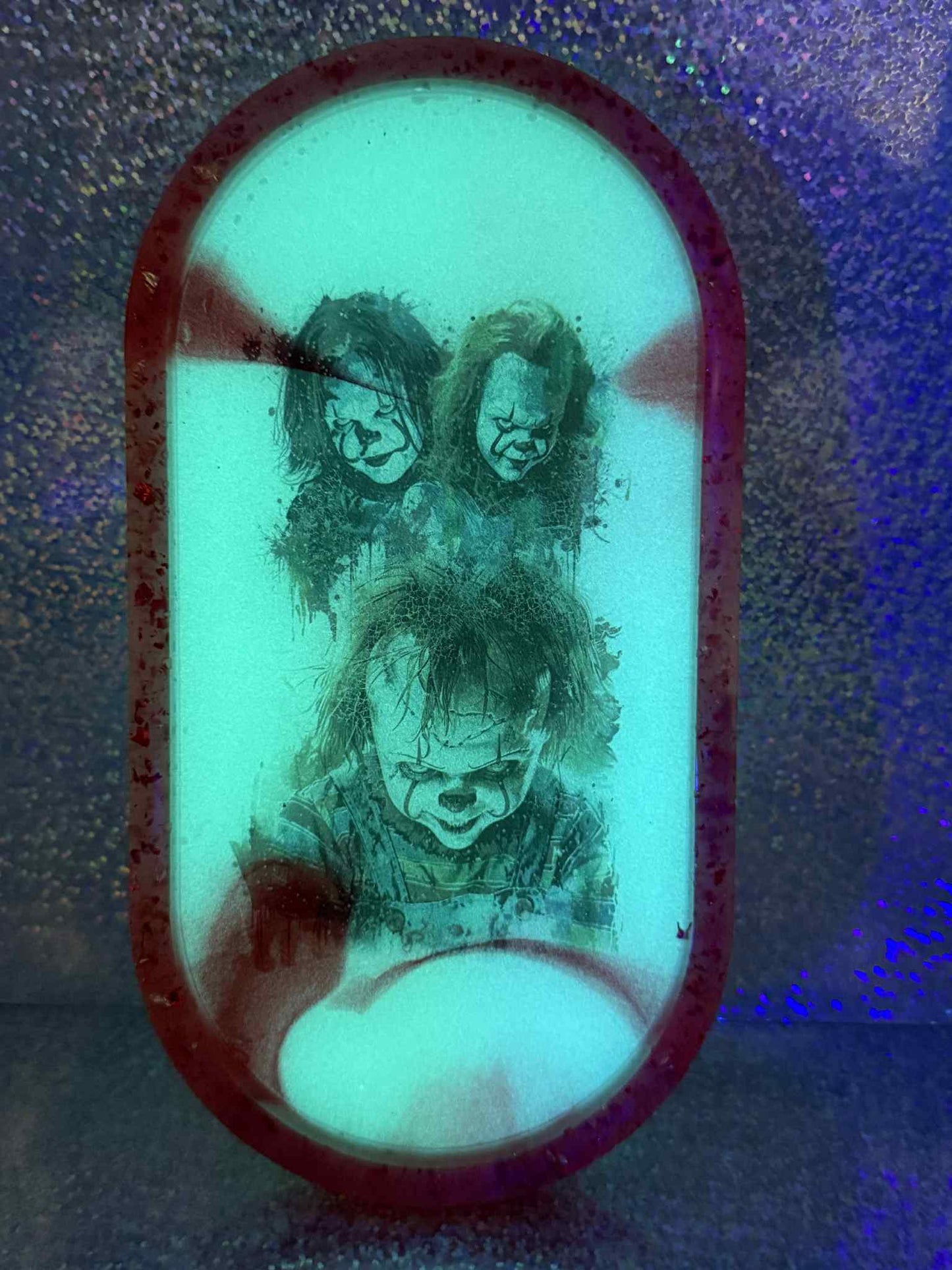 glowing chucky trinket trays