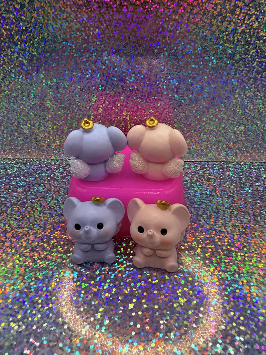 Angel wing elephant magnets