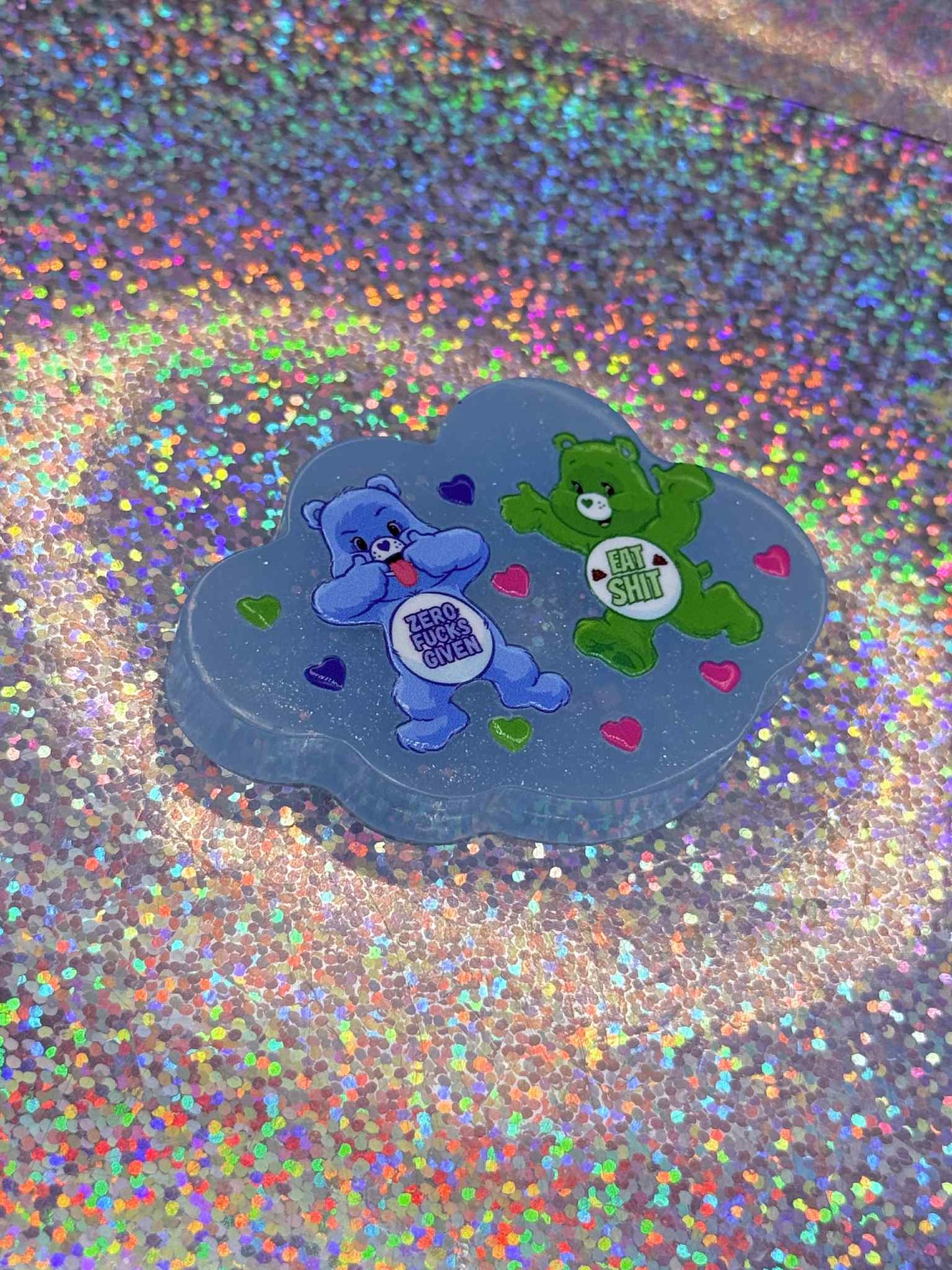 SWEAR BEAR resin magnet/minder