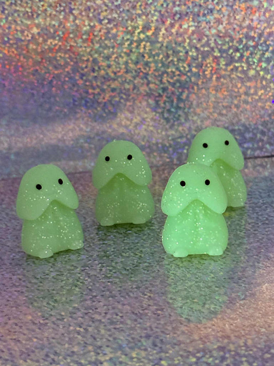 Alien Glitter Green Peen Magnet/Minder