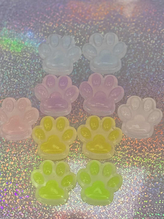 Glowing Paw Magnets