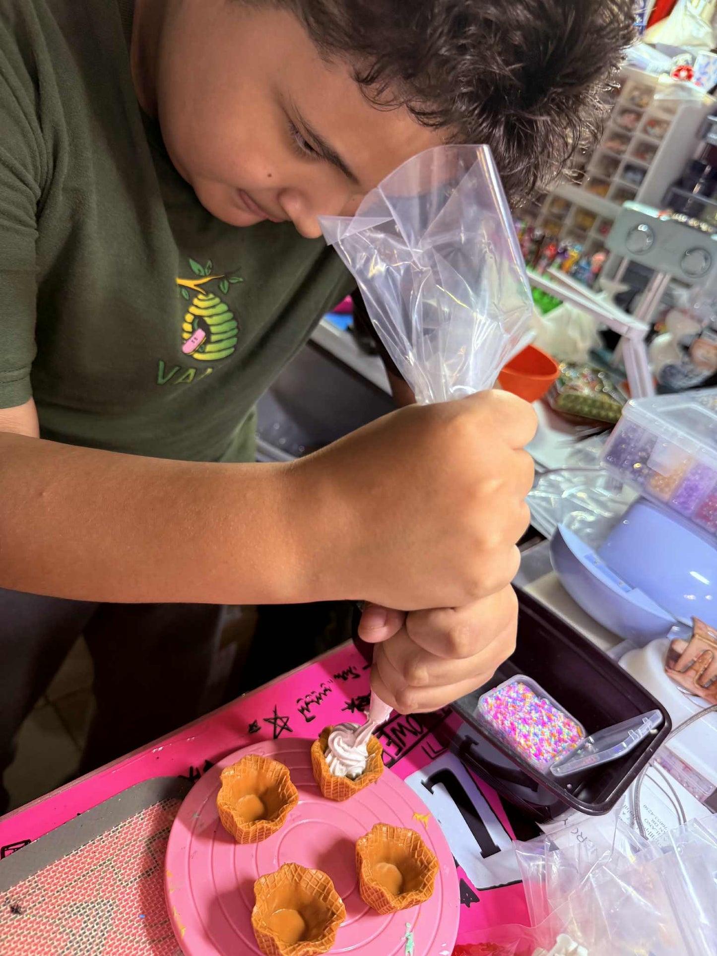 LARGER IceCream Sundae Magnet