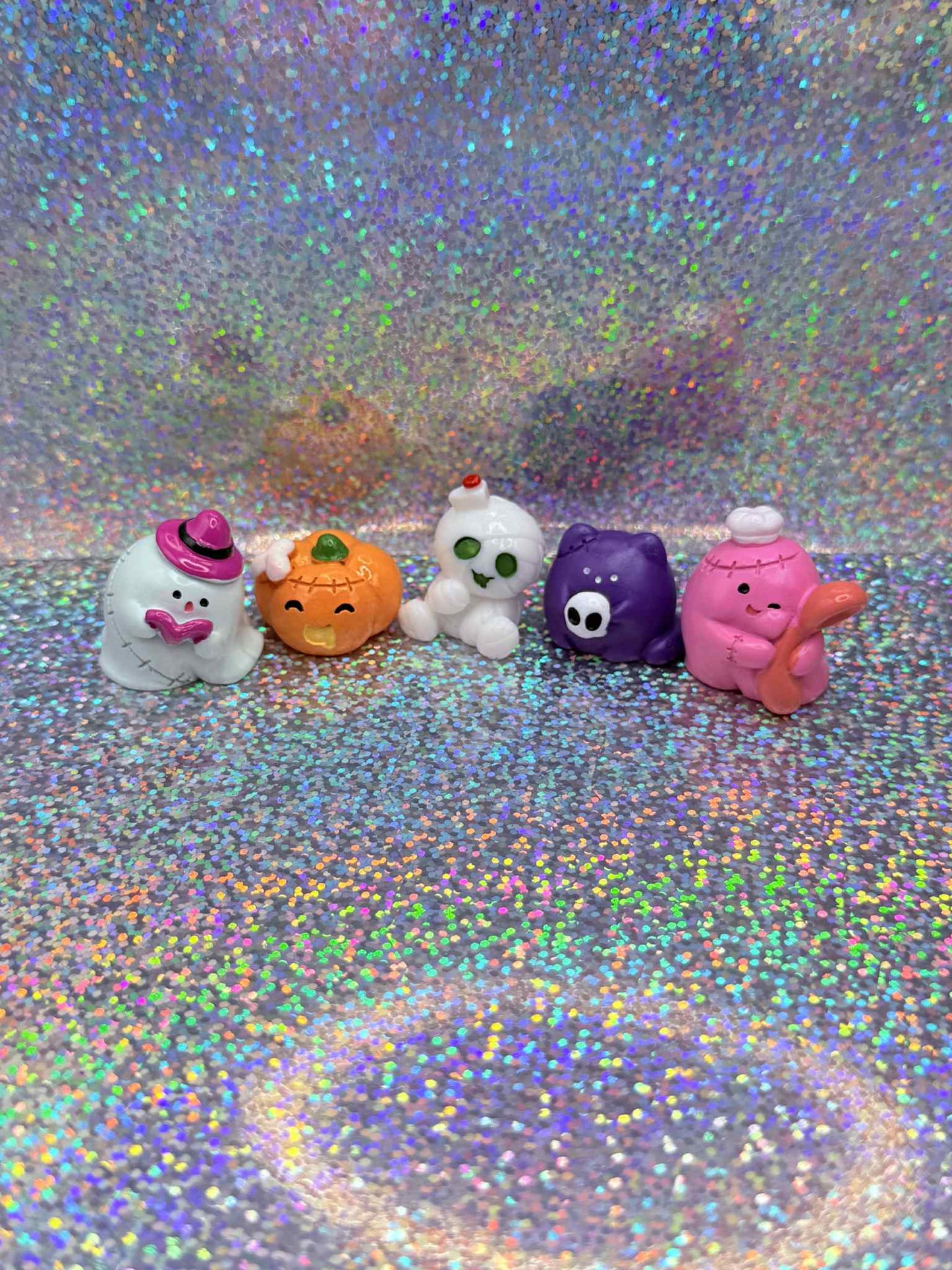 Cutesy Halloween Mix Magnets