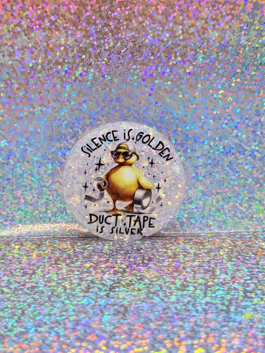 Silence Duck Magnet