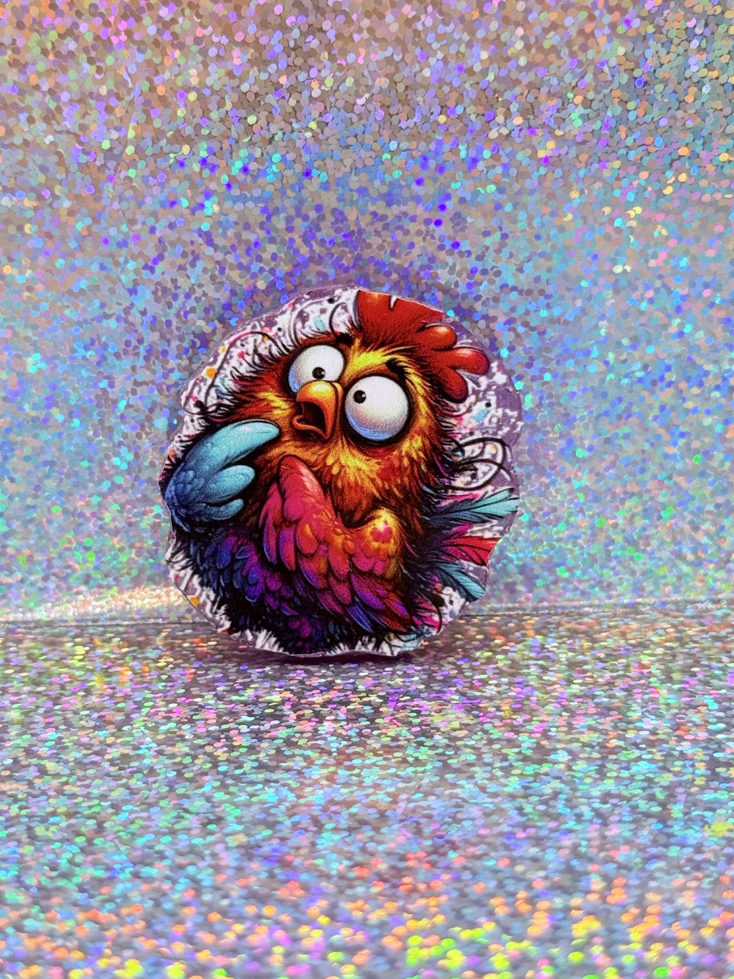 Goofy Chicken Magnet
