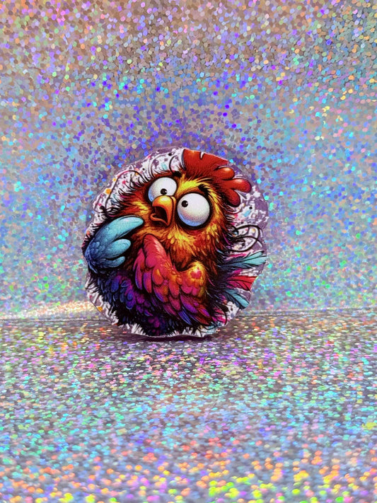 Goofy Chicken Magnet