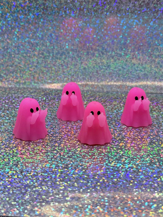 Mini Middle Finger Ghostie Magnet/Minder NSFW