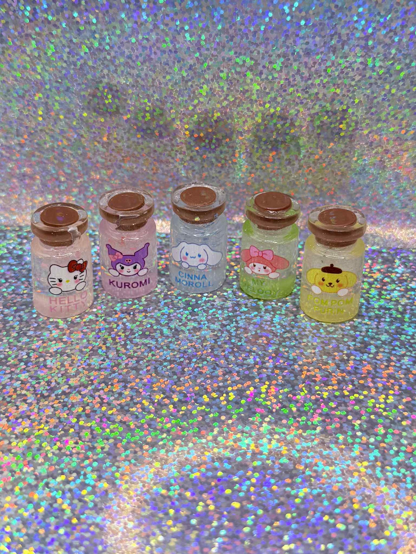 Glowing Hello Kitty Potion Magnets
