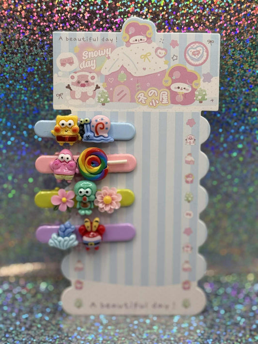 Spongebob HairClips