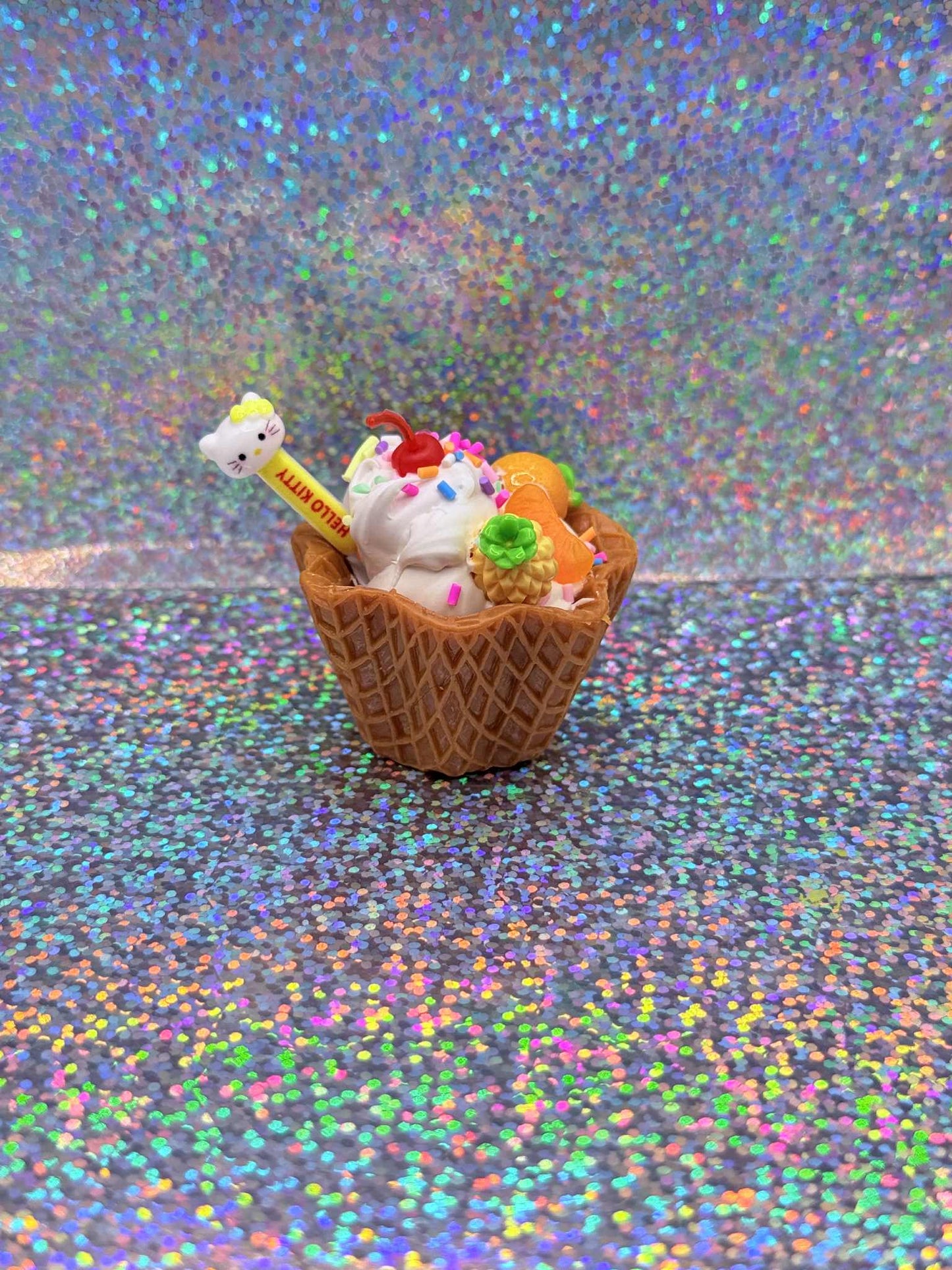 LARGER IceCream Sundae Magnet