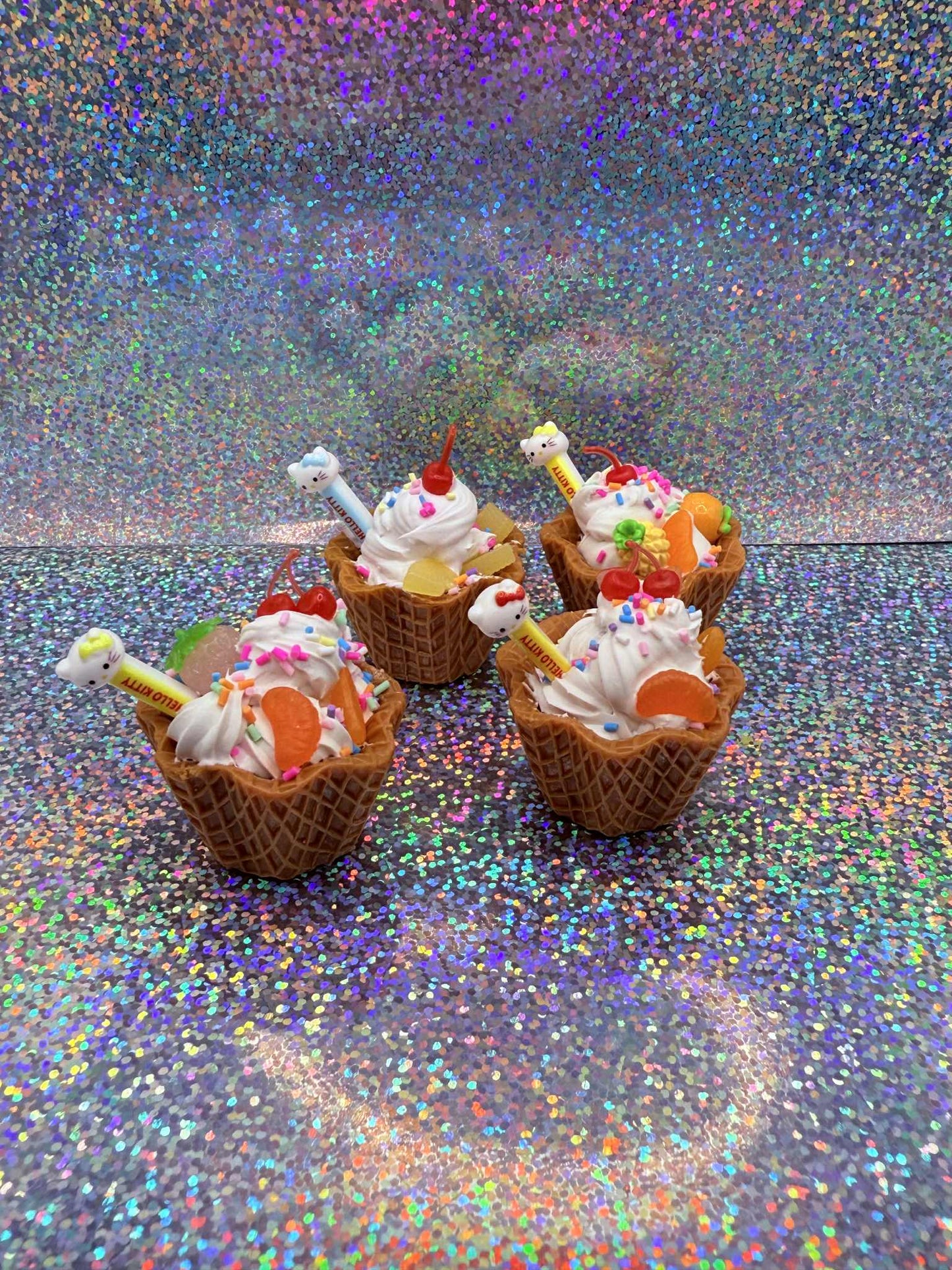 LARGER IceCream Sundae Magnet