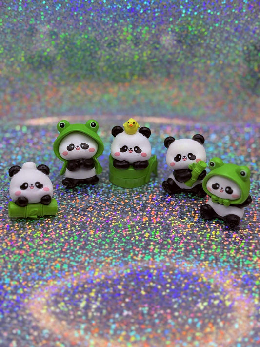 Frog Pandas Magnets