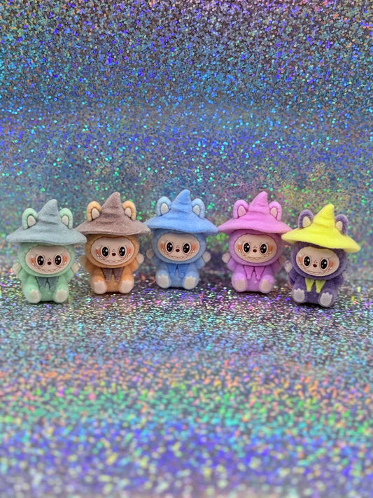 Witch Hat Labubu Magnets