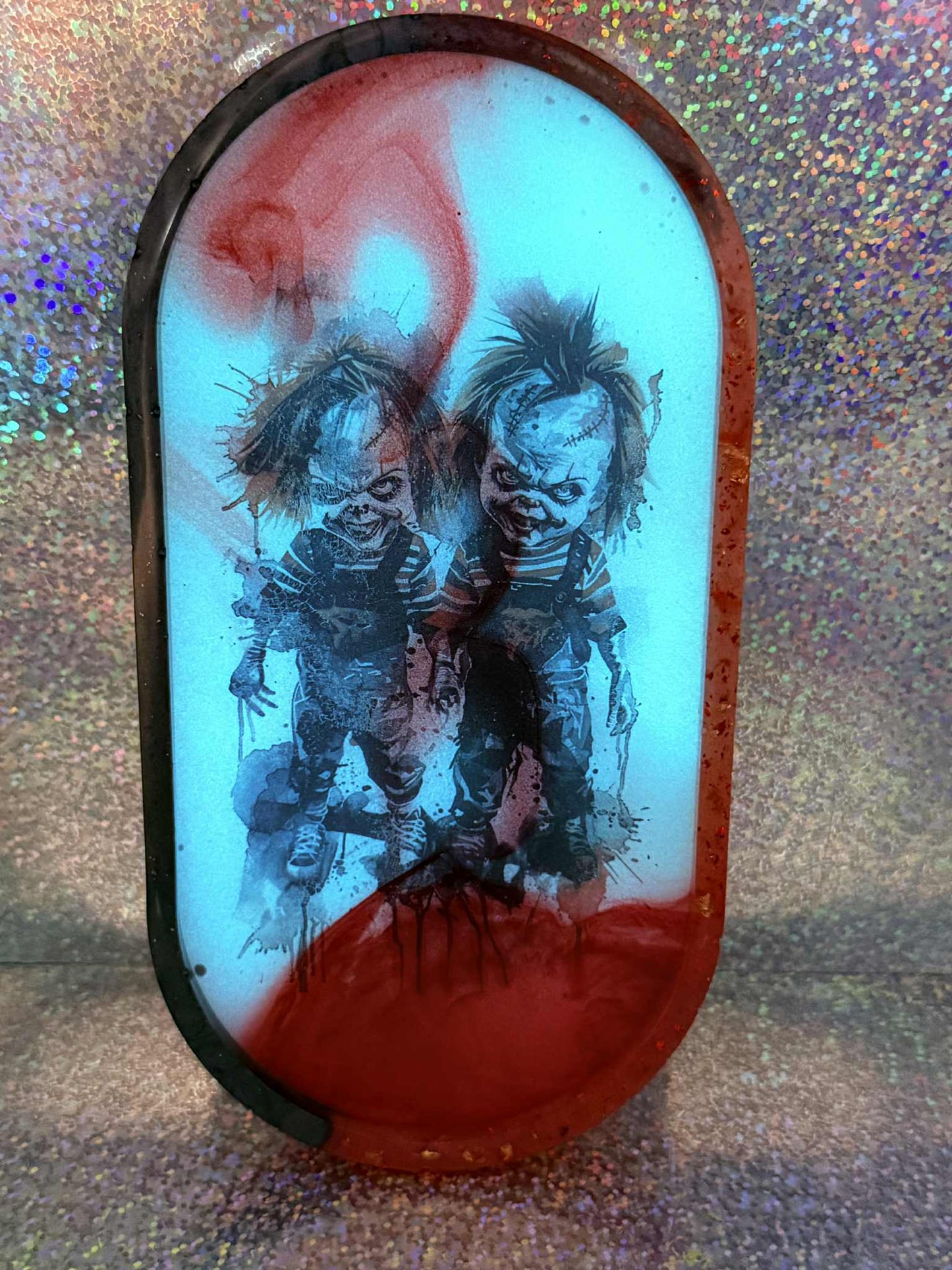 glowing chucky trinket trays