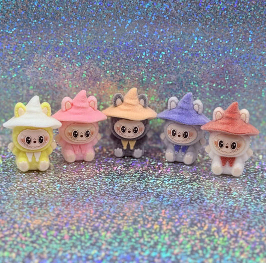Witch Hat Labubu Magnets