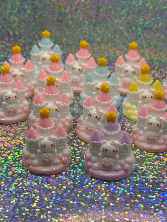 Hell0 Kitty Castle Magnets/Minders
