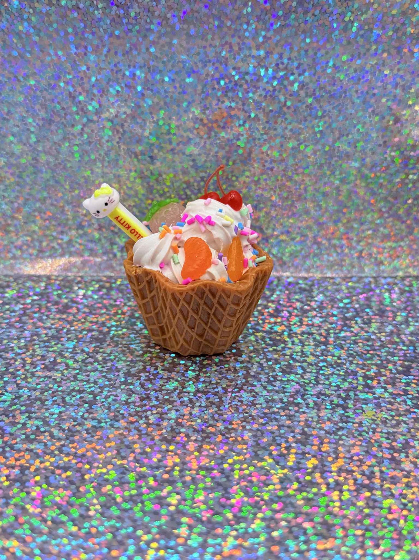 LARGER IceCream Sundae Magnet