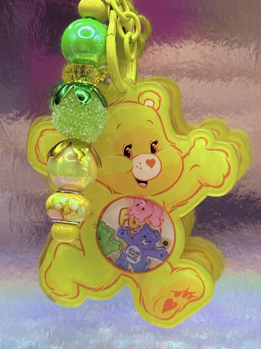 Yellow Swear Bear Keychain FLASH DROP