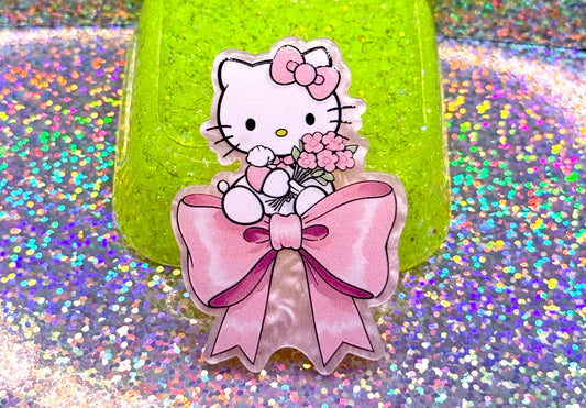 Hello Kitty Bow Magnet/Minder