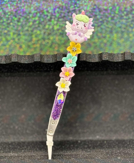 Unicorn Angled DP Tweezers