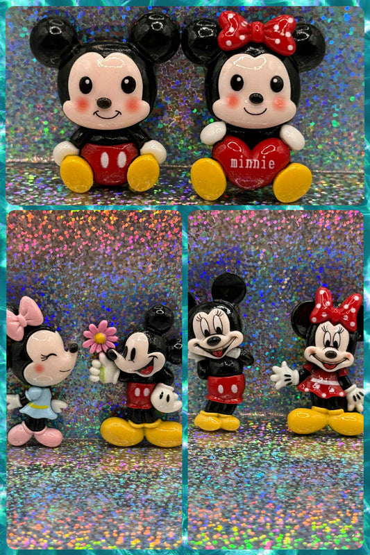 Mickey and Minnie Magnets