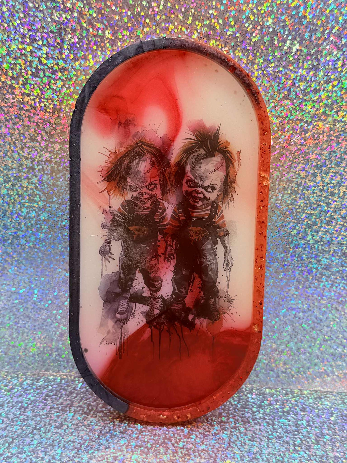glowing chucky trinket trays