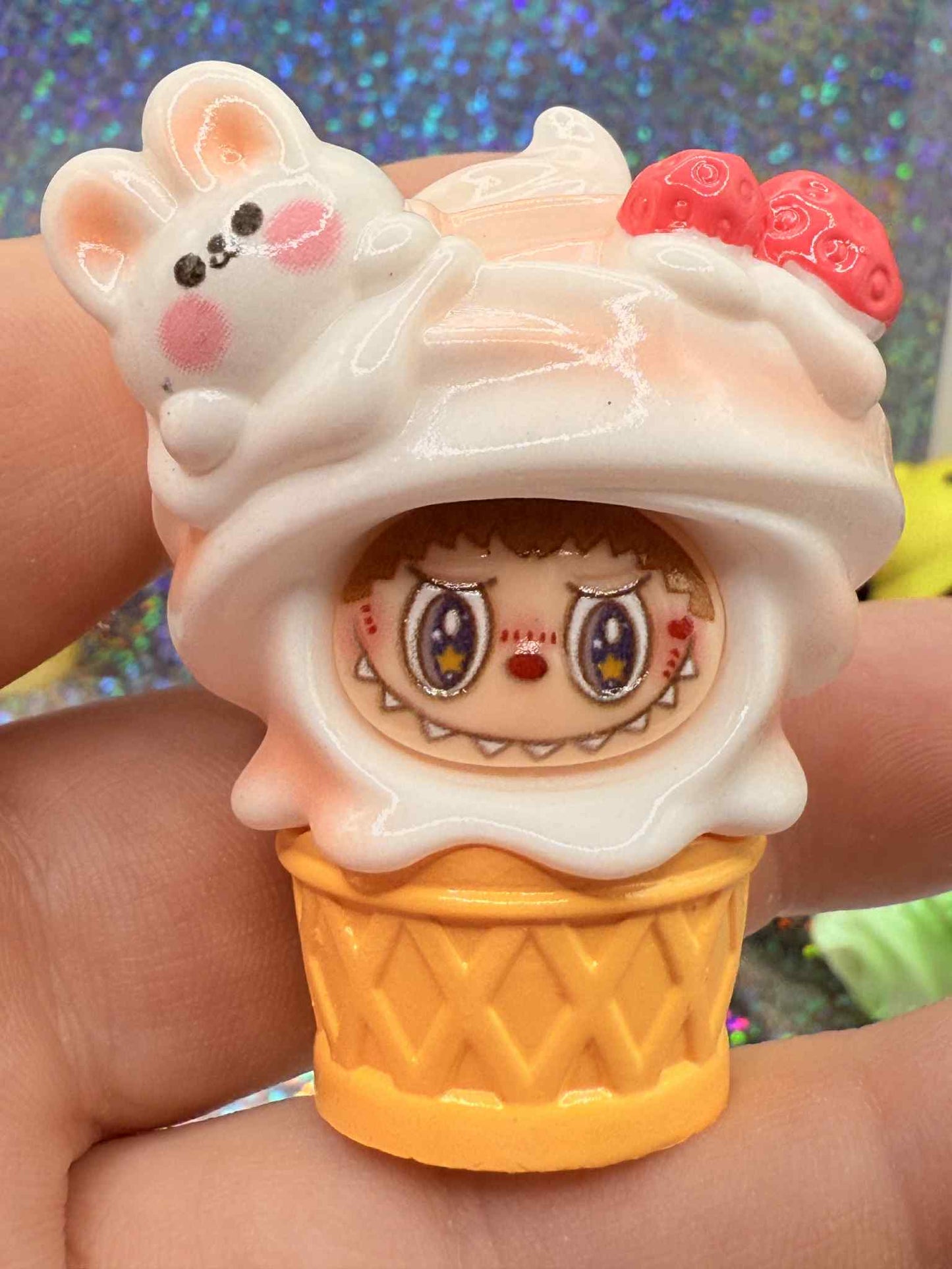 Ice Cream Labubu Magnets
