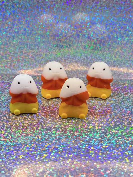 Glowing Candy Corn Peen Magnet/Minder