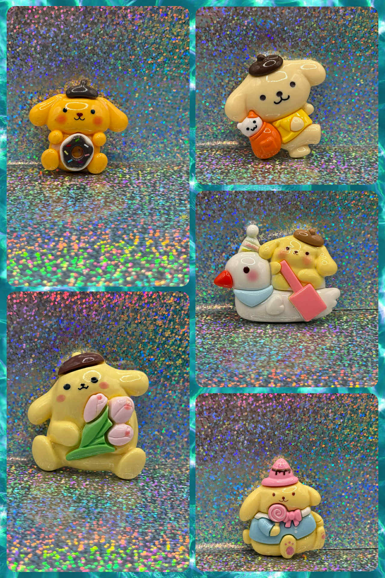 Pompompurin Doggy Magnets