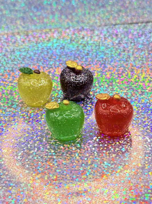 Resin Apple Magnets