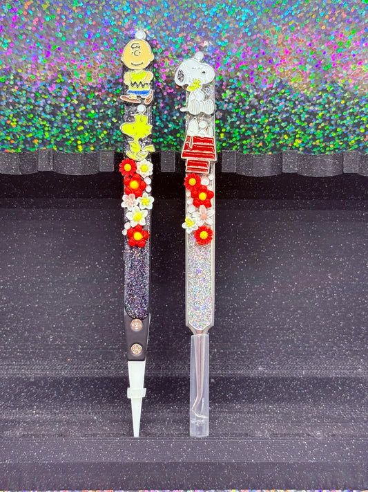SET Charlie Brown DP Tweezers