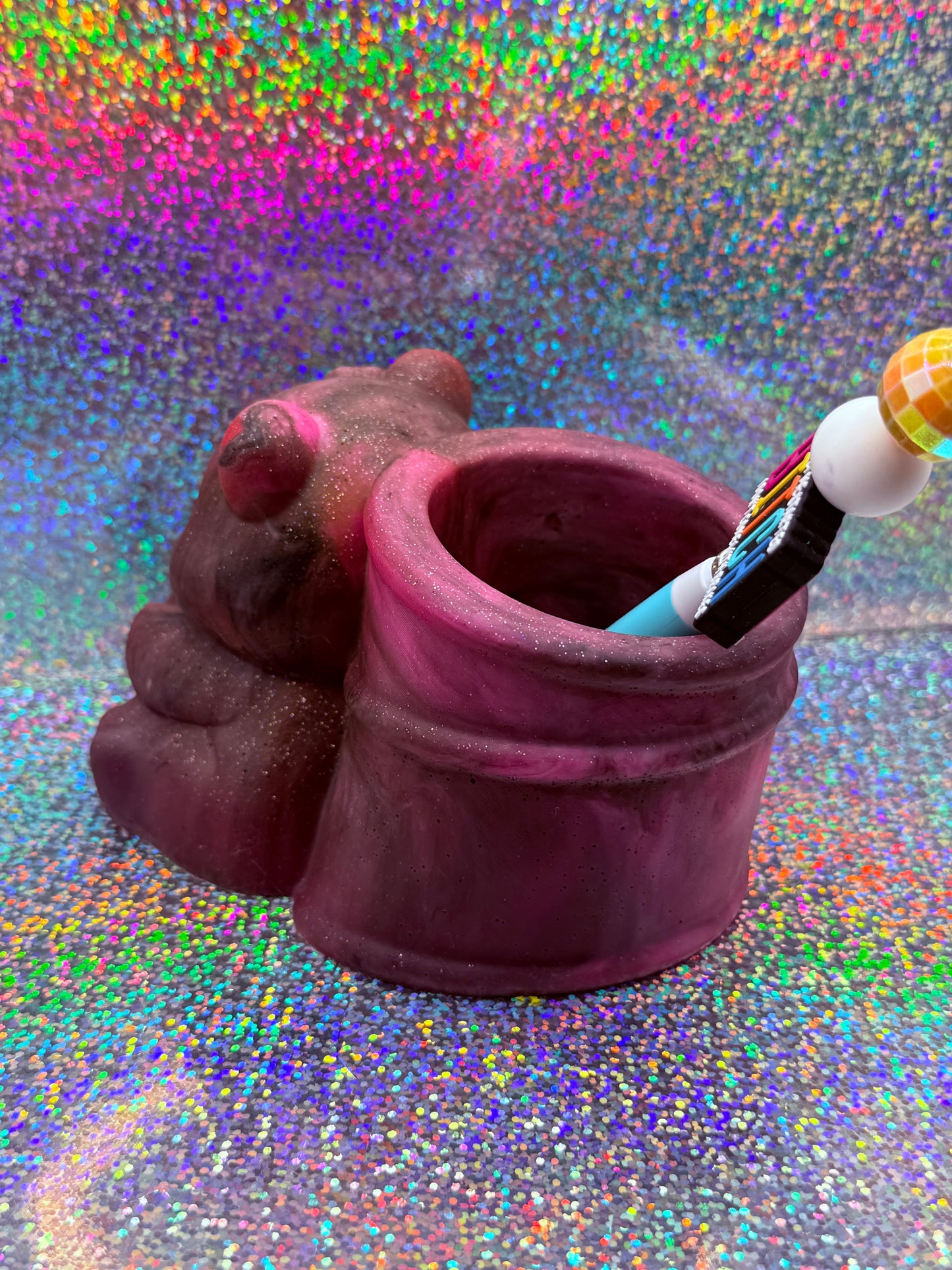 Too much black OOPSIE pen holder
