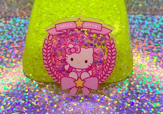 Hello Kitty Shaker Magnet/Minder