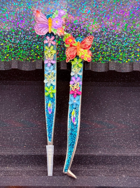 Rose Butterfly SET DP Tweezers