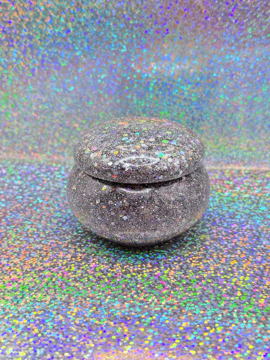 Silver Trinket Jar