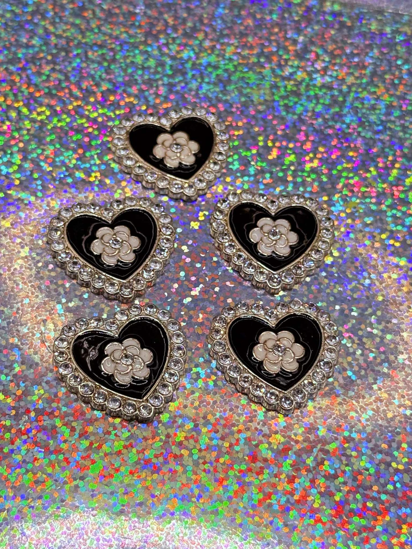 black heart magnet/minder