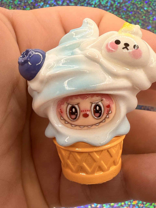 Ice Cream Labubu Magnets