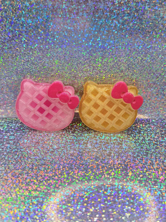 Hello Kitty Waffle Magnets