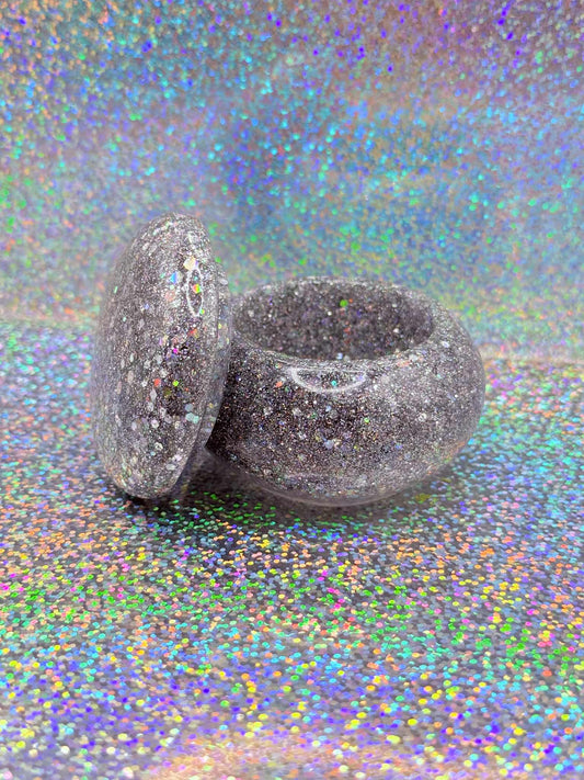 Silver Trinket Jar