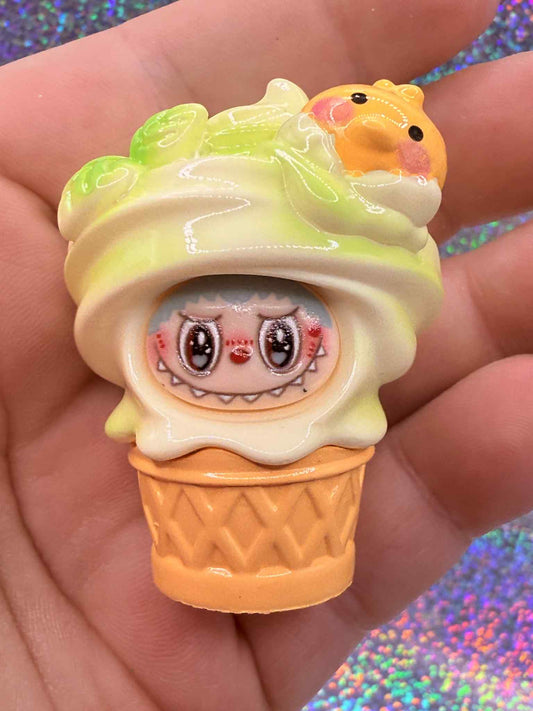 Ice Cream Labubu Magnets
