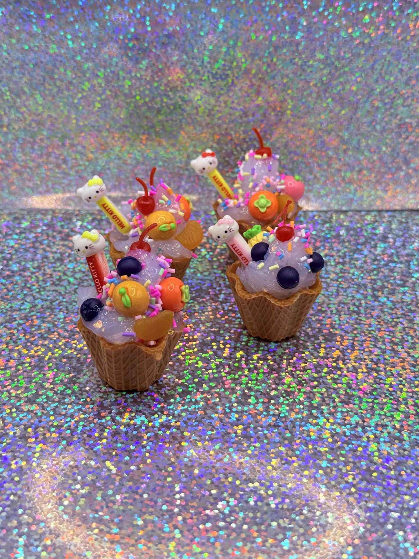 SMALLER ice cream sundae Magnets