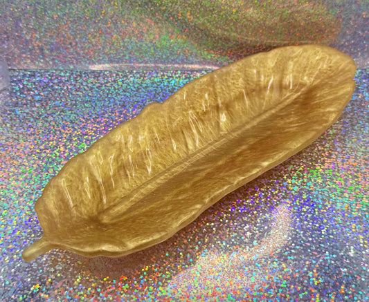 Golden Leaf Tray