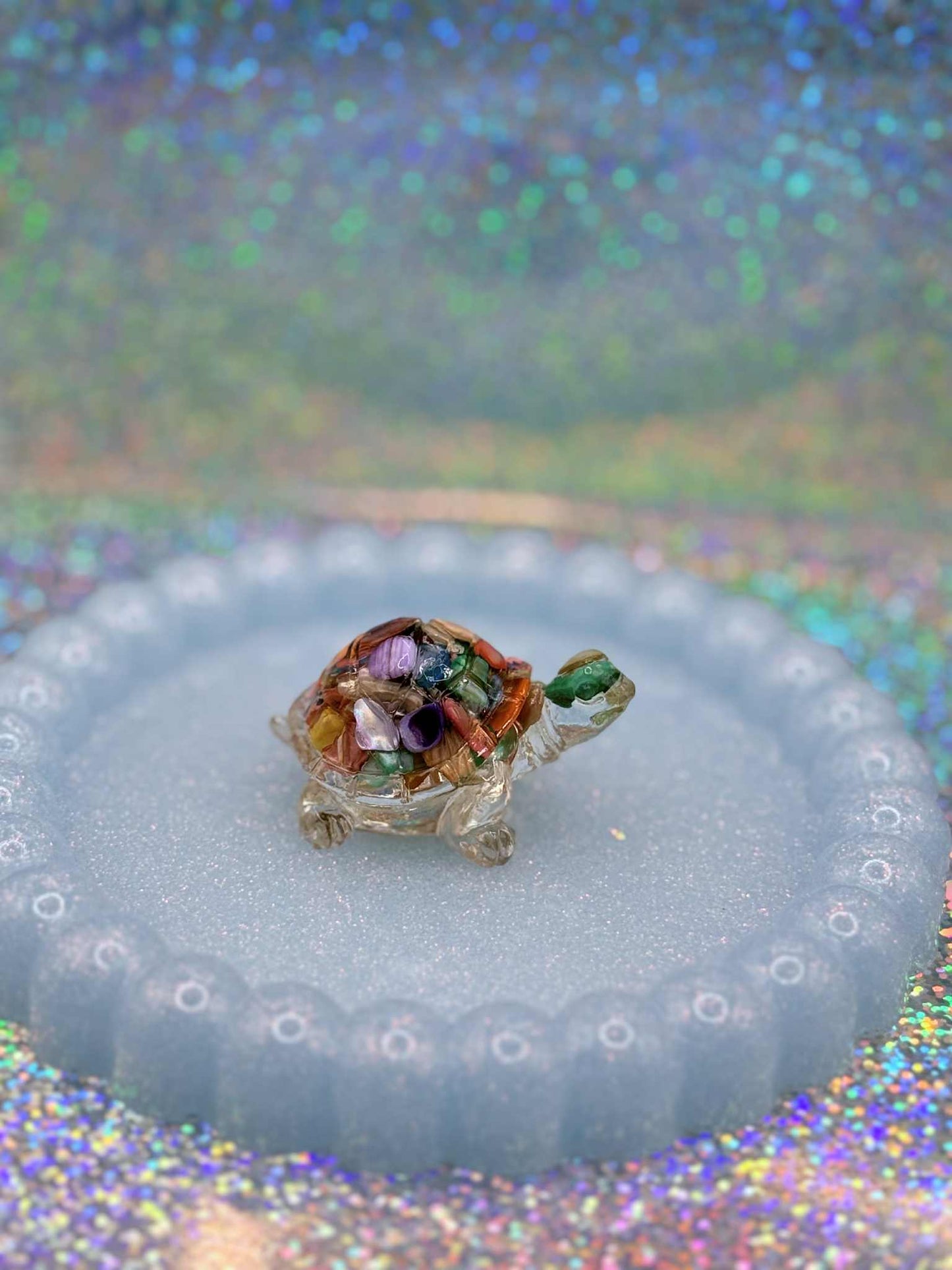 Resin Stone Turtles